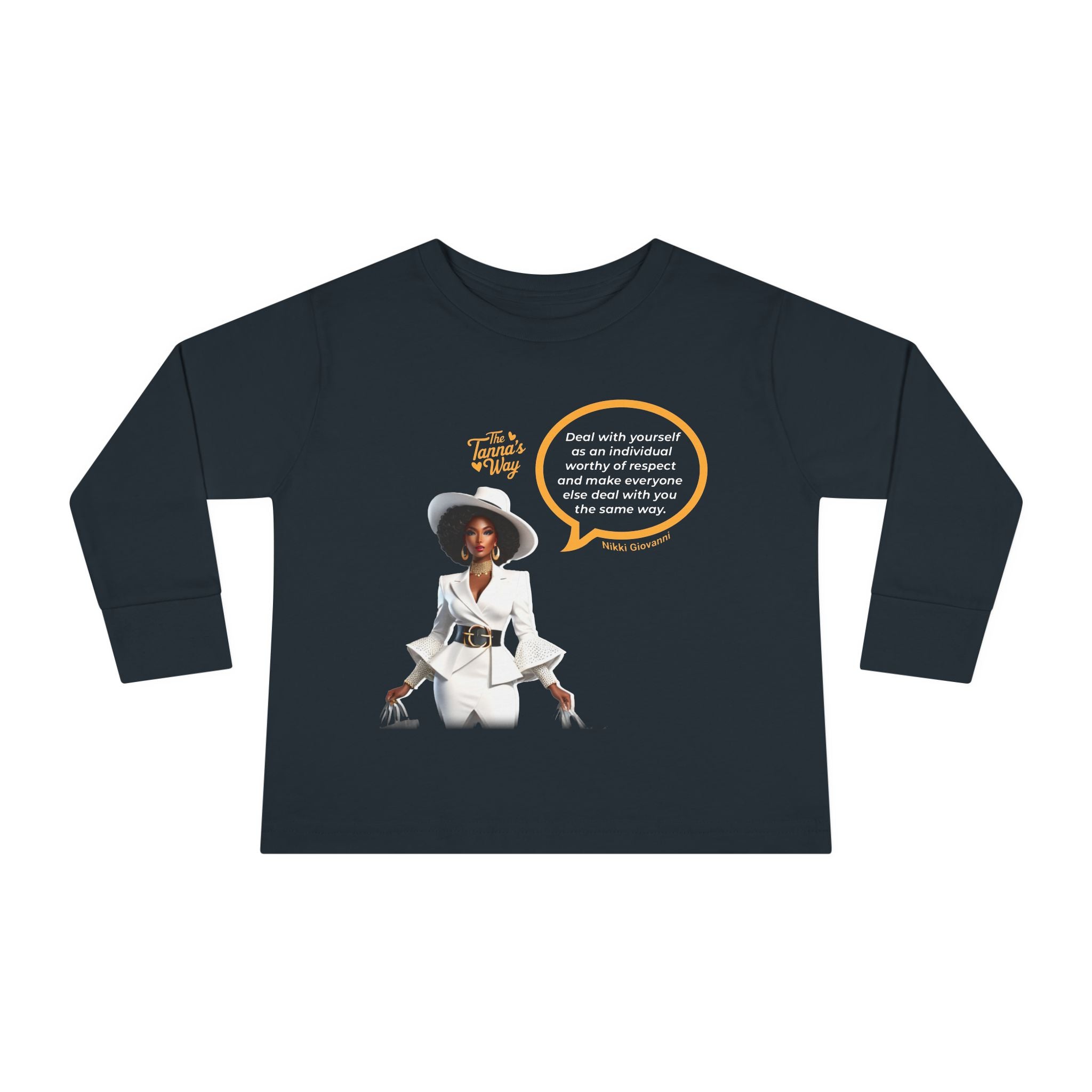 Nikki Giovanni | Toddler Long Sleeve Tee